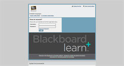 Desktop Screenshot of blackboard.lacoe.edu