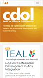 Mobile Screenshot of cdol.lacoe.edu
